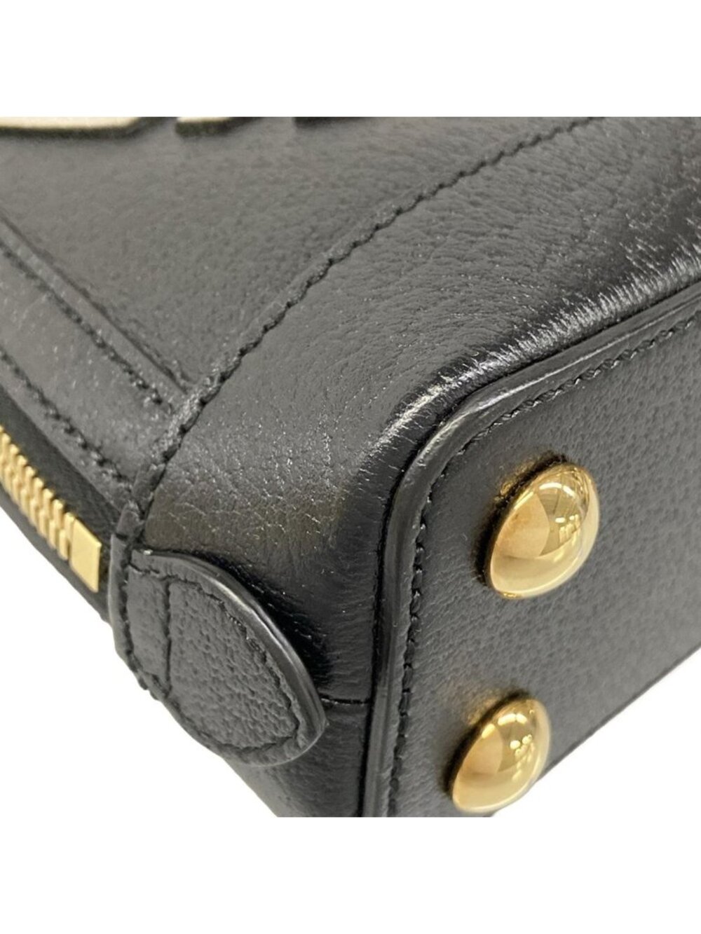 Gucci Handbag Horsebit Black White Adidas Collaboration Leather - Picture 6 of 15